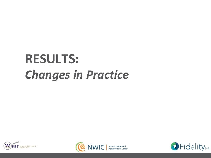 RESULTS: Changes in Practice 