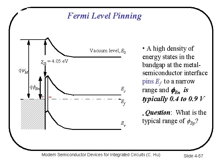 Chapter 4 Pn And Metalsemiconductor Junctions 4 1