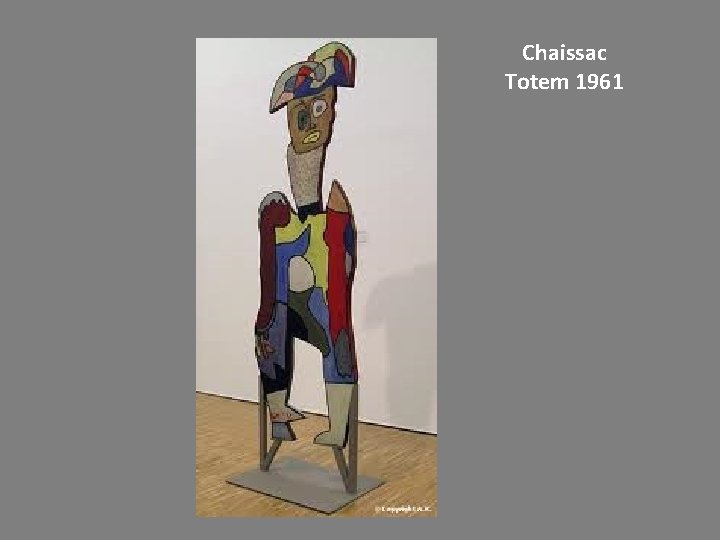 Chaissac Totem 1961 