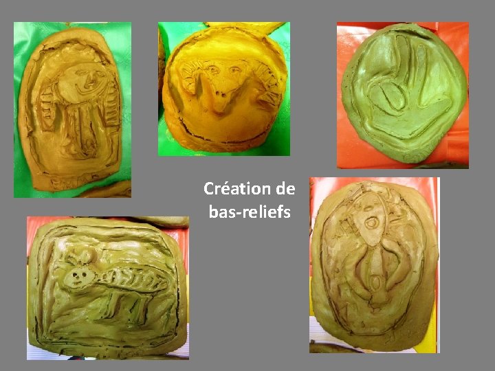 Création de bas-reliefs Création de bas-reliefs