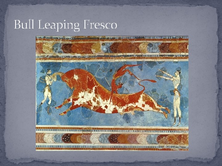 Bull Leaping Fresco 