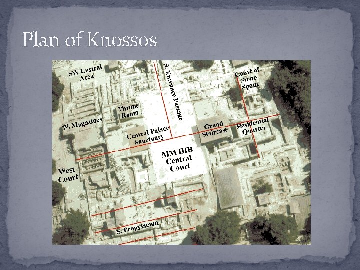 Plan of Knossos 