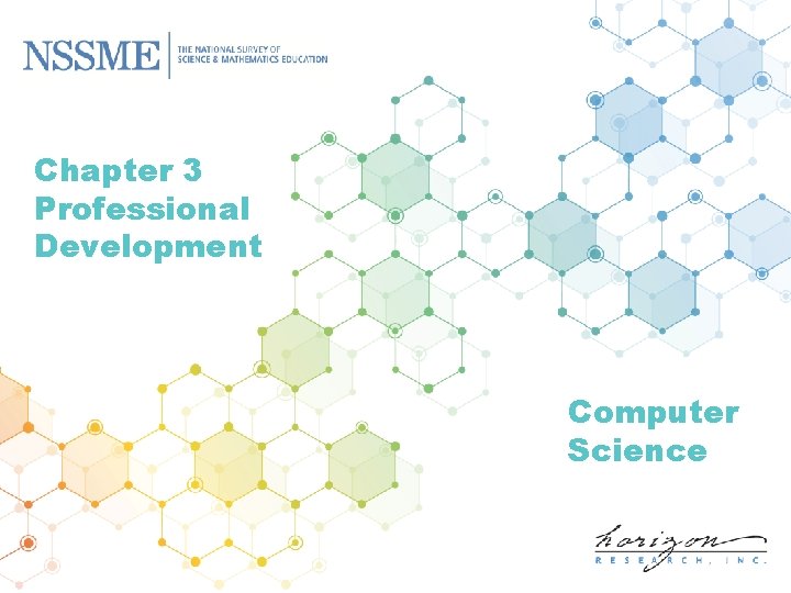 Chapter 3 Professional Development Computer Science 