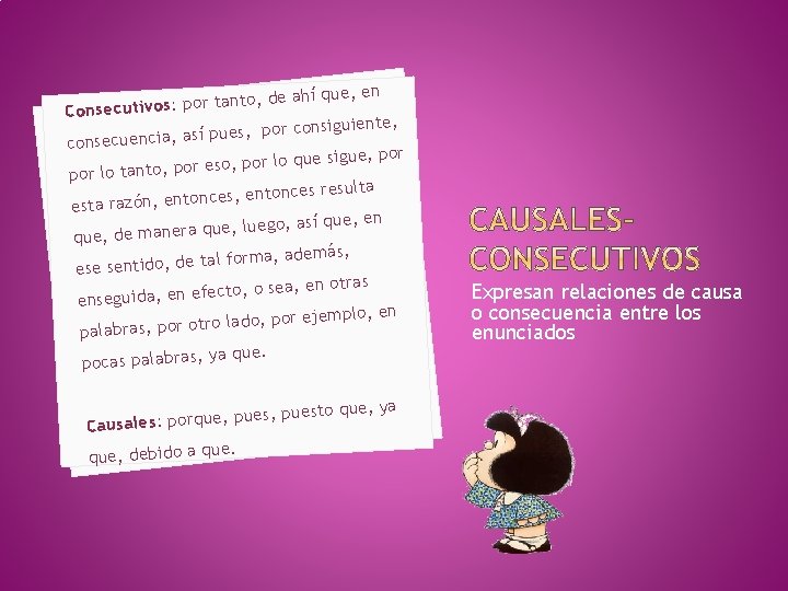 , de ahí que, en to n ta r o p s: o v , de ahí que, en to n ta r o p s: o v