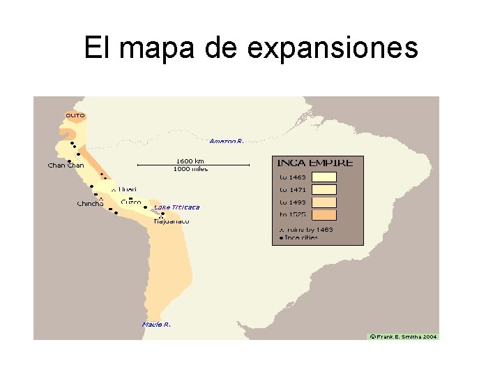 El mapa de expansiones 