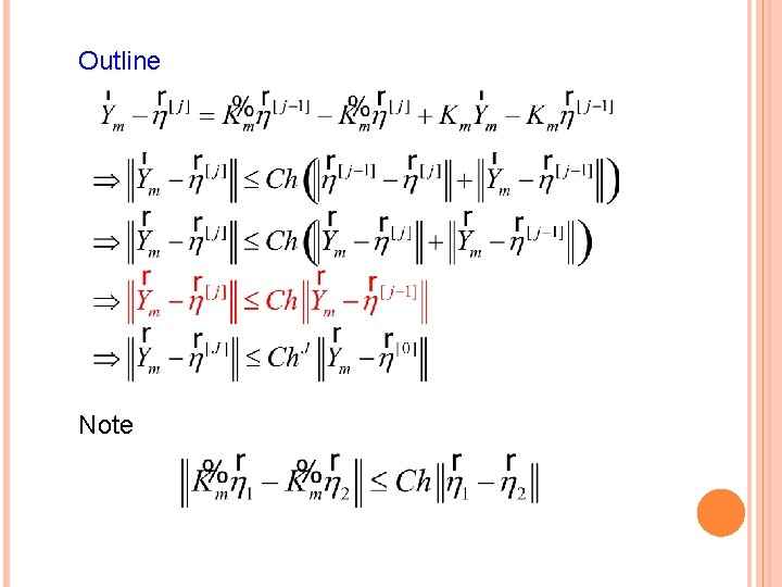 Outline Note 