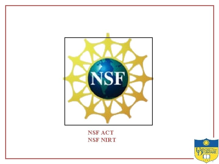 NSF ACT NSF NIRT 