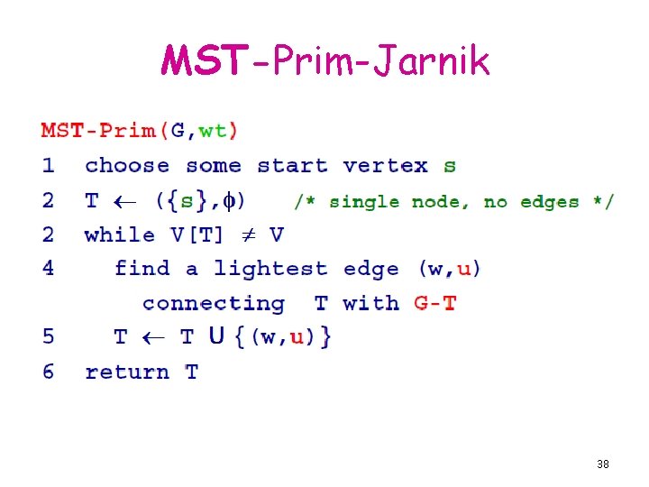 MST-Prim-Jarnik 38 