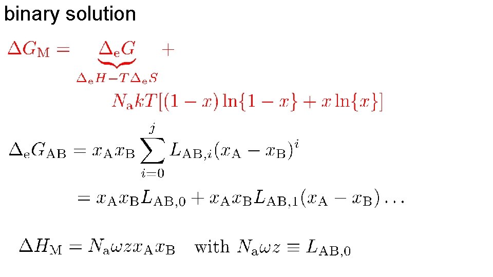 binary solution 