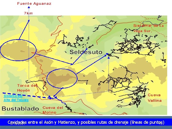 Sistema del Alto del Tejuelo Cavidades 18 3/10/2021 entre el Asón y Matienzo, y