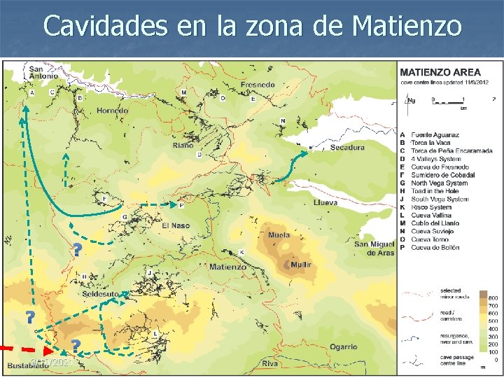 Cavidades en la zona de Matienzo ? ? ? 3/10/2021 4 