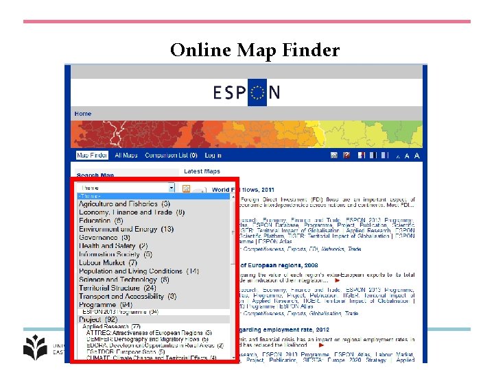 Online Map Finder 