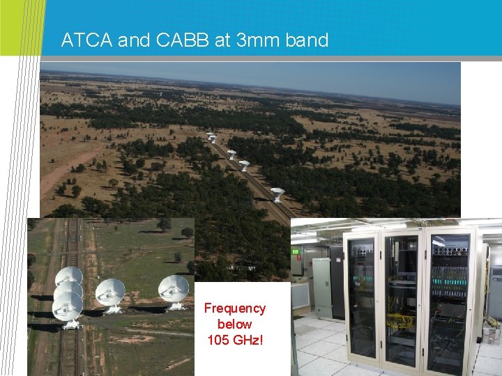 ATCA and CABB at 3 mm band Frequency below 105 GHz! 