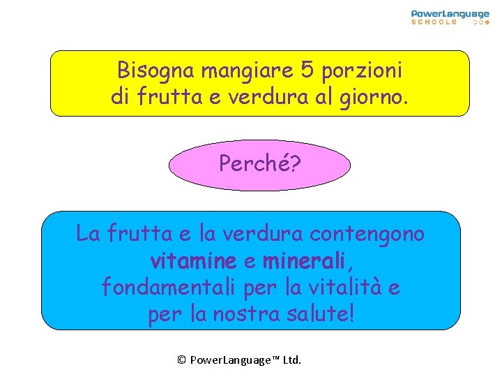 Bisogna mangiare 5 porzioni di frutta e verdura al giorno. Perché? La frutta e Bisogna mangiare 5 porzioni di frutta e verdura al giorno. Perché? La frutta e