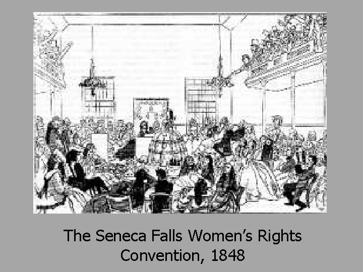 The Seneca Falls Women’s Rights Convention, 1848 