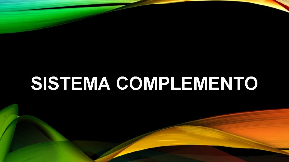 SISTEMA COMPLEMENTO 