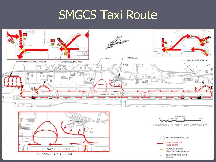 SMGCS Taxi Route 
