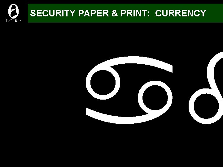 SECURITY PAPER & PRINT: CURRENCY ab 