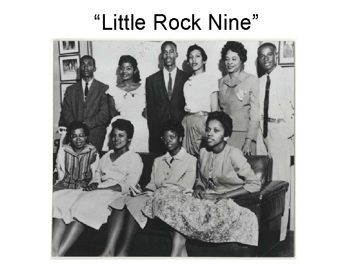 “Little Rock Nine” 