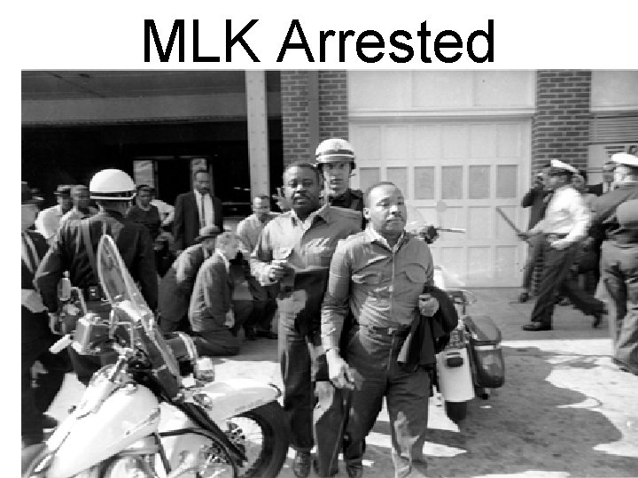 MLK Arrested 