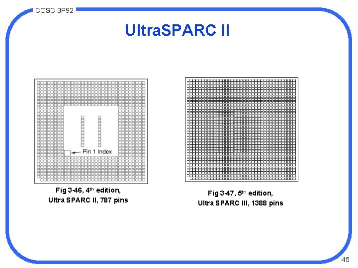 COSC 3 P 92 Ultra. SPARC II Fig 3 -46, 4 th edition, Ultra