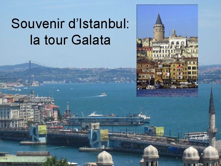 Souvenir d’Istanbul: la tour Galata 