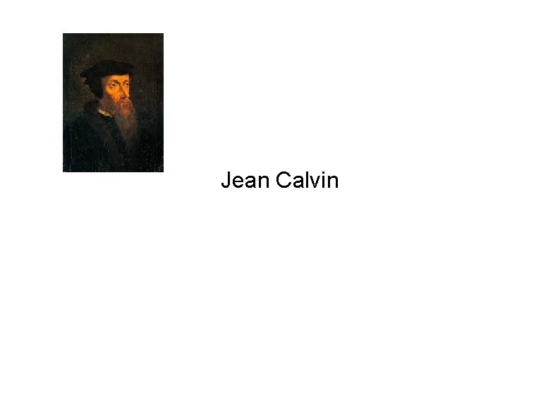 Jean Calvin 