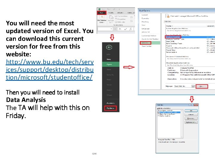 You will need the most updated version of Excel. You can download this current