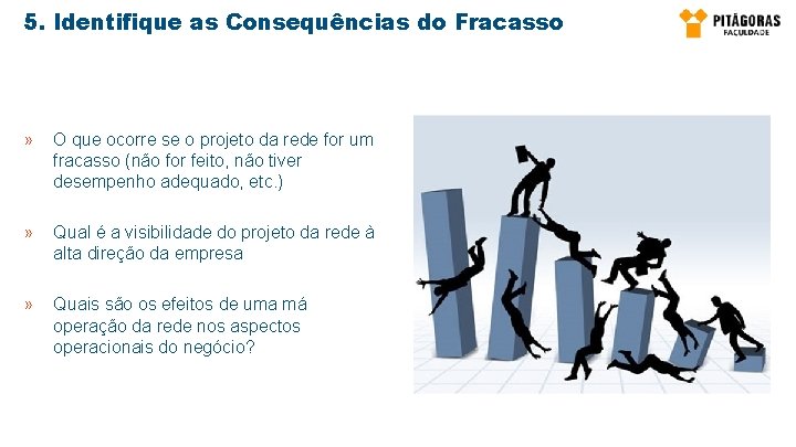 5. Identifique as Consequências do Fracasso » O que ocorre se o projeto da