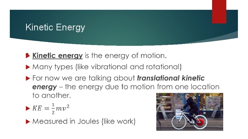 Kinetic Energy 