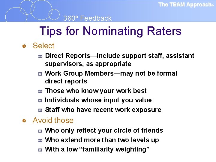 Joint Warfare Analysis Center 360 Degree Feedback Process