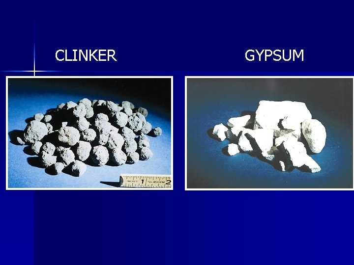 CLINKER GYPSUM 