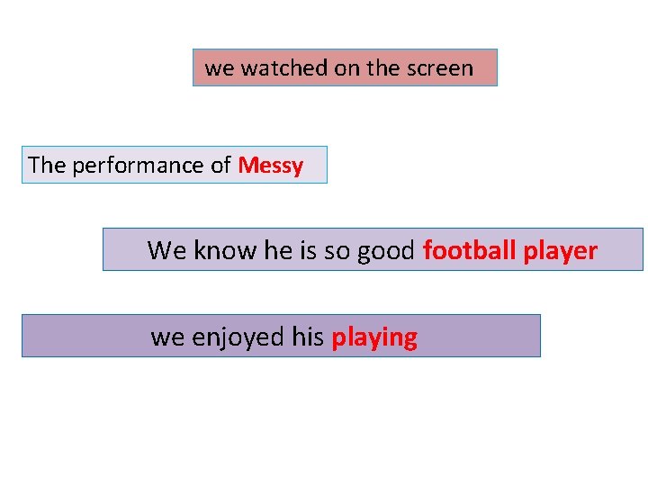 we watched on the screen The performance of Messy We know he is so