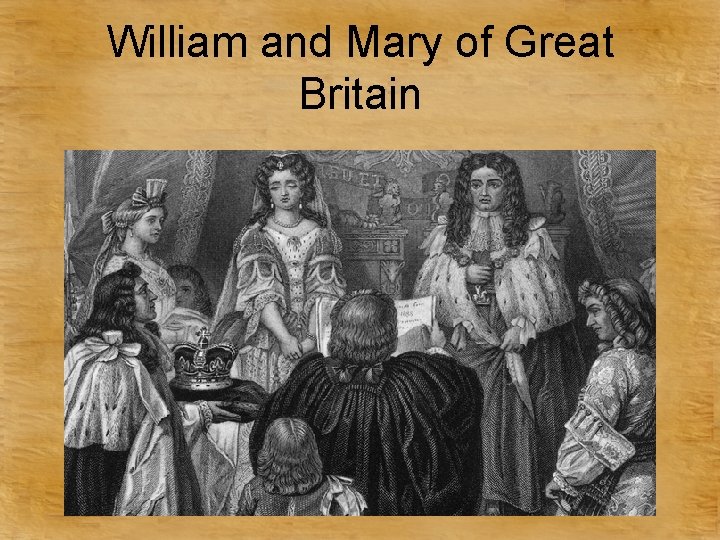 William and Mary of Great Britain 