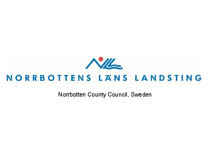Norrbotten County Council, Sweden 