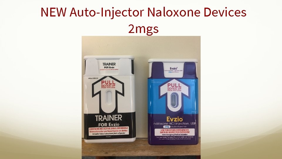 NEW Auto-Injector Naloxone Devices 2 mgs 