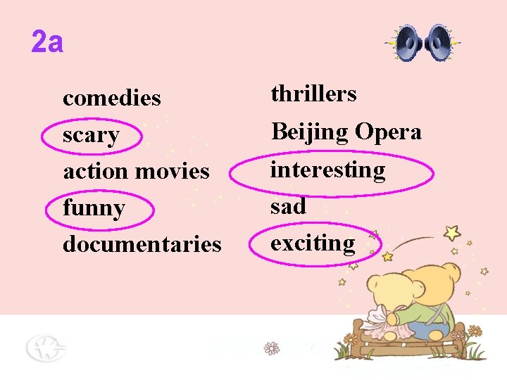 2 a comedies scary action movies funny documentaries thrillers Beijing Opera interesting sad exciting 2 a comedies scary action movies funny documentaries thrillers Beijing Opera interesting sad exciting