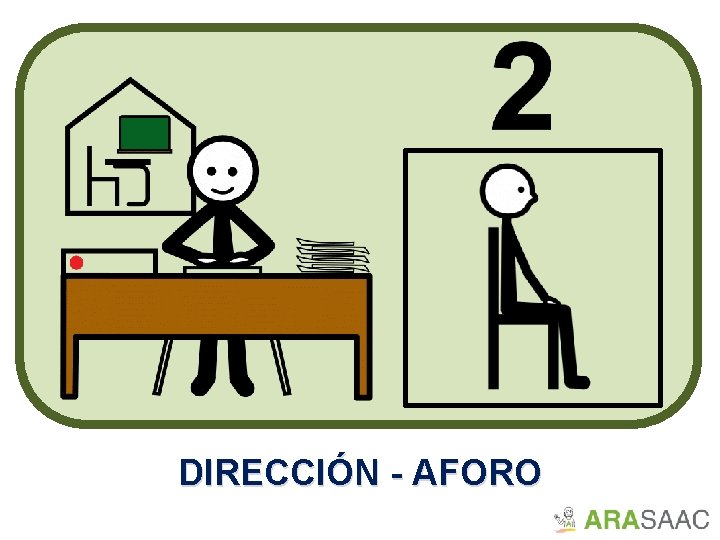 DIRECCIÓN - AFORO 