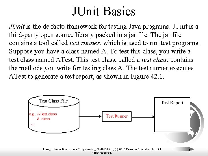 JUnit Basics JUnit is the de facto framework for testing Java programs. JUnit is