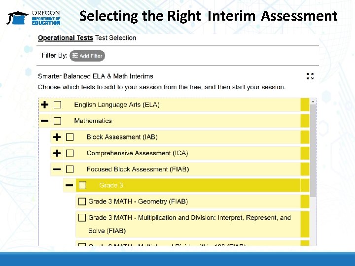 Selecting the Right Interim Assessment Selecting the Right Interim Assessment
