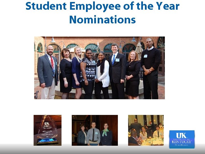 Student Employee of the Year Nominations 