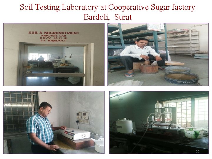 Soil Testing Laboratory at Cooperative Sugar factory Bardoli, Surat 20 