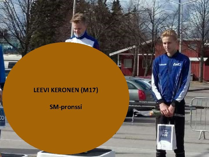 LEEVI KERONEN (M 17) SM-pronssi 