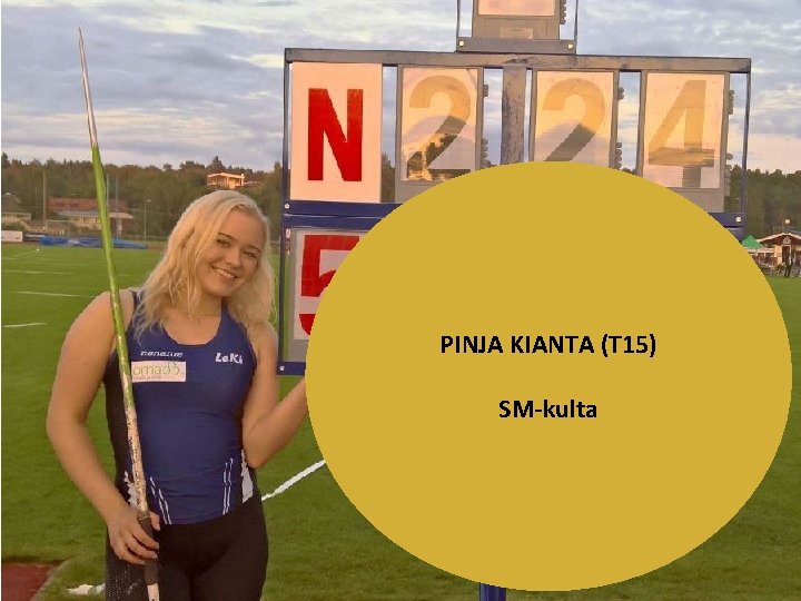 PINJA KIANTA (T 15) SM-kulta 