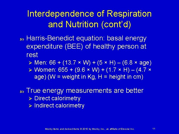 Chapter 18 Nutritional Assessment of Patients with Respiratory