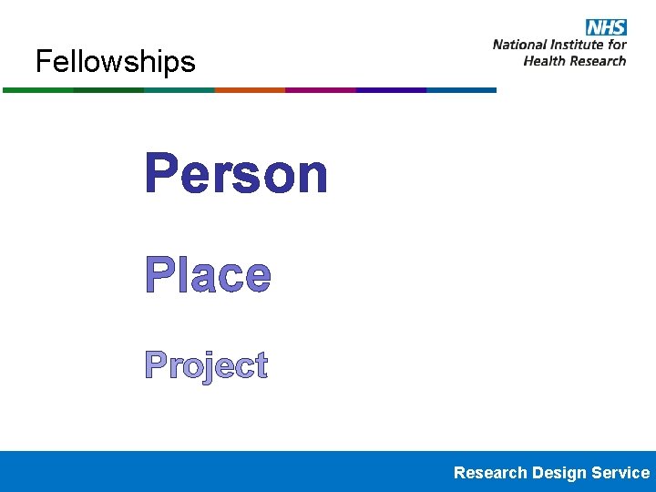 Fellowships Person Place Project Research Design Service 