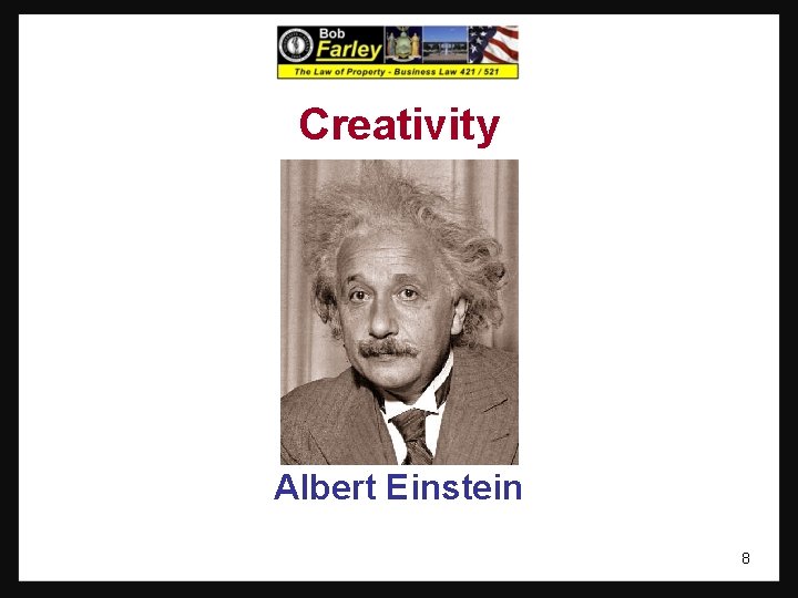 Creativity Albert Einstein 8 