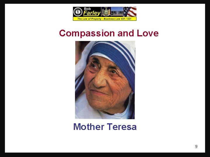 Compassion and Love Mother Teresa 9 