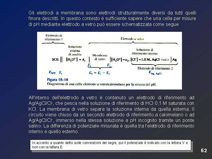 Gli elettrodi a membrana sono elettrodi strutturalmente diversi da tutti quelli finora descritti. In