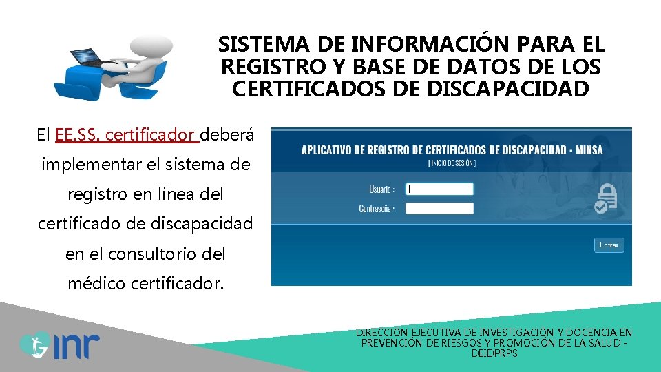 SISTEMA DE INFORMACIÓN PARA EL REGISTRO Y BASE DE DATOS DE LOS CERTIFICADOS DE